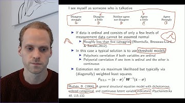 SEM 1  - Lecture 4-1: Ordered categorical data