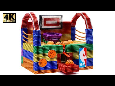 Видео: DIY - Как сделать баскетбольную настольную игру NBA из магнитных шариков (удовлетворительно)