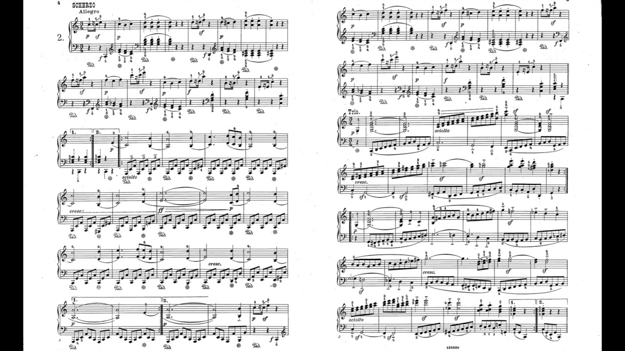 Beethoven 7 Bagatelles Op.33 No.2 33-2 Scherzo Allegro 貝多芬 短曲