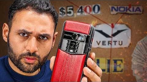 I Investigated the Most Expensive Phone Brand | Vertue agent q unboxing
