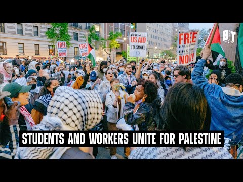 LIVE From NYC: Students & Workers Unite for Gaza After Night of NYPD Attacks