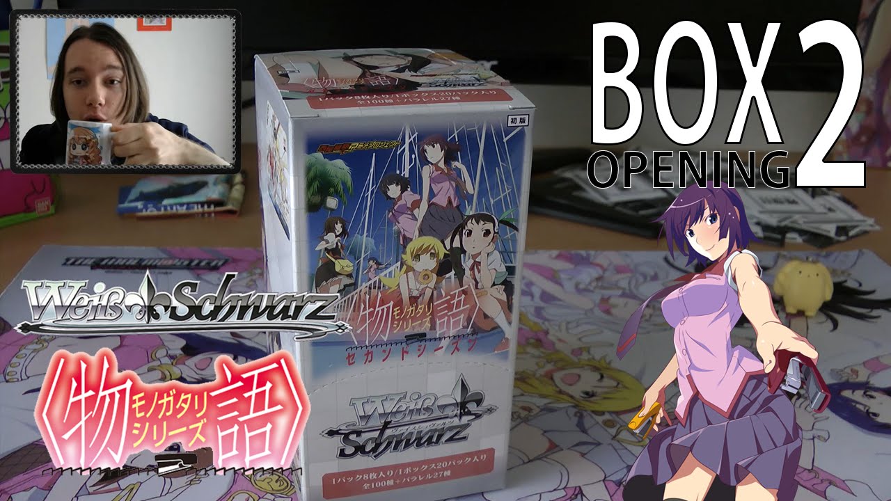 Weiss Schwarz Booster Box Opening | Monogatari 2nd Season Part 2