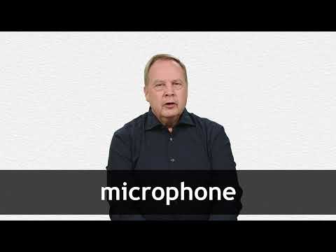 How To Pronounce MICROPHONE In American English