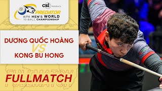 [02.03.2023] Kong Bu Hong vs Dương Quốc Hoàng | WPA Men's World 10 Ball Championship | Nhánh Thua