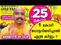 ഇത്രയും ഗുണമുള്ള കാര്യം നിങ്ങള്‍ക്കറിയമായിരുന്നോ ? BENEFITS OF ULIP PLANS