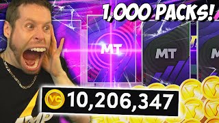 I opened 1,000 Packs on NBA 2K22