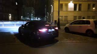Alfa Romeo Giulia Quadrifoglio with Straight Pipe Exhaust Sound In Warsaw Alfa Romeo Straight Pipe