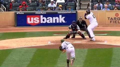 Miguel Sano crushes a two run homer to center