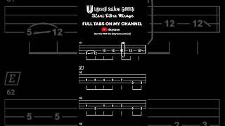 【BASS TAB】UNISON SQUARE GARDEN - SILENT LIBRE MIRAGE #shorts #basstabs #unisonsquaregarden