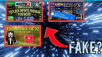 fake or true toolbox videos (1.18.30+) | Toolbox for mcpe 1.18.32+