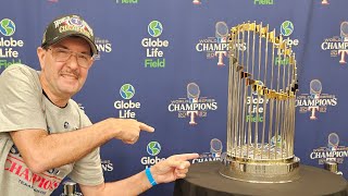 World Series Championship Trophy Tour!! Globe Life Field! 11/24/2023