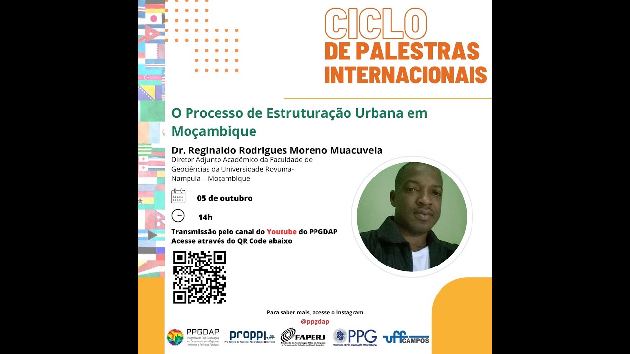 O Processo de Estruturação Urbana de Moçambique  - Dr. Reginaldo Rodrigue Moreno Muacuvela