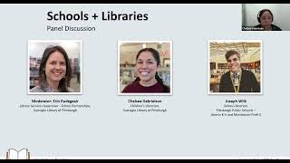 Virtual Literacy Panel Series – Schools + Libraries