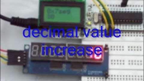 8x7segment module with BBFuino