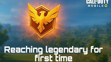 I FINALLY Reached LEGENDARY in Call of Duty Mobile 