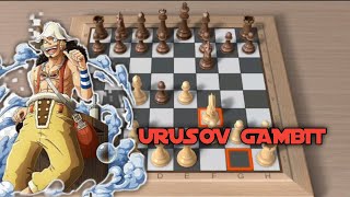 TOP Serangan Urusov Gambit Lawan Auto Nyerah [GM Gameplay]