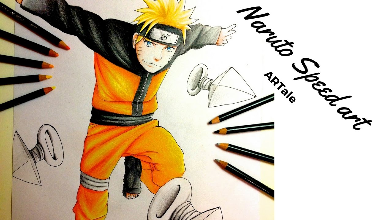 Speed Drawing Naruto Uzumaki [OBRA DE ARTE]  😍 Pensa num desenho phoda!  😏 Quantos compartilhamentos esta obra de arte merece? 😱 Speed Drawing  Naruto Uzumaki ➡ Se você gosta deste tipo