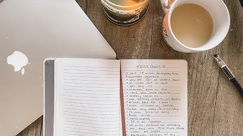 setting new goals for 2023 | 2022 reflection + new year reset