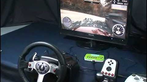 XCM F-1 converter (PS3, XBOX 360) for G25 Wheel - FORCE FEEDBACK - Work in progress