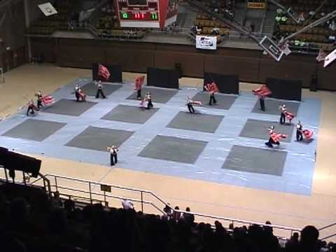 Hebron HS Winterguard 2010; "The Sound Of Silence"