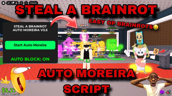 [NEW UPDATE 🎄] STEAL A BRAINROT AUTO MOREITA SCRIPY | MOREIRA METHOD | KEYLESS | FREE BRAINROT! 