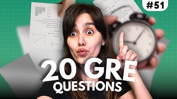 GRE Practice Test #51 - Free GRE Practice Covering Quant, Text Completion, Sentence Equivalence