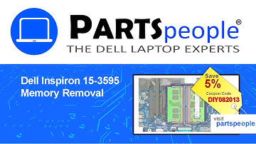 Dell Inspiron 15-3595 (P75F012) Memory How-To Video Tutorial