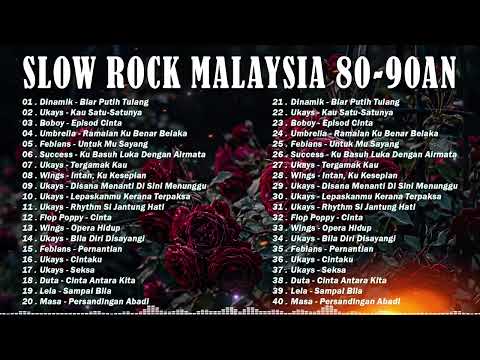 KOLEKSI LAGU JIWANG 80 90AN TERBAIK LAGU SLOW ROCK MALAYSIA NI PENUH MEMORI LAGU JIWANG 90AN 1