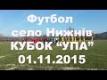 село Нижнів, кубок УПА, стадіон Борисів 01.11.2015