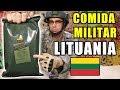 Probando COMIDA DE SUPERVIVENCIA MILITAR de LITUANIA