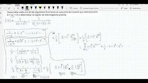Ejemplo Serie de Laurent