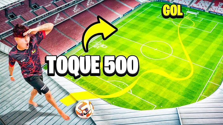 Quantos TOQUES até chegar no GOL? 😱