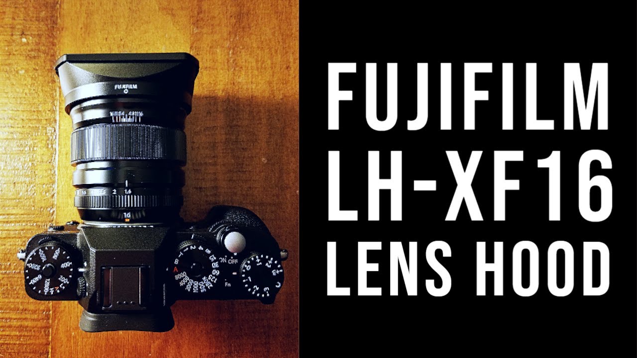 LH-XF16 Lens Hood for the Fujifilm Mighty 16! - YouTube