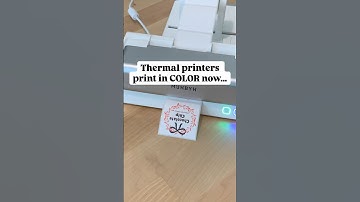 Thermal printers print in COLOR! #homebakerybusiness