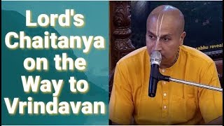 Gauranga Prabhu Lecture on Lord's Chaitanya on the Way to Vrindavan at ISKCON Chowpatty