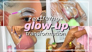 *EXTREME* 24 Hour Glow Up Transformation | Brows, Nails, Skincare & MORE! ft. Ancient Cosmetics