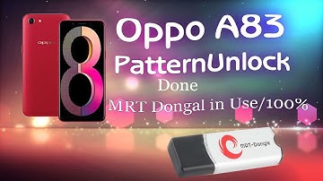 Oppo A83 2018 CPH 1827 New Security Screen Lock Remove With MRT Dongal Oppo A83 Format Done 2020