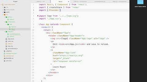 05 React Redux create store provider