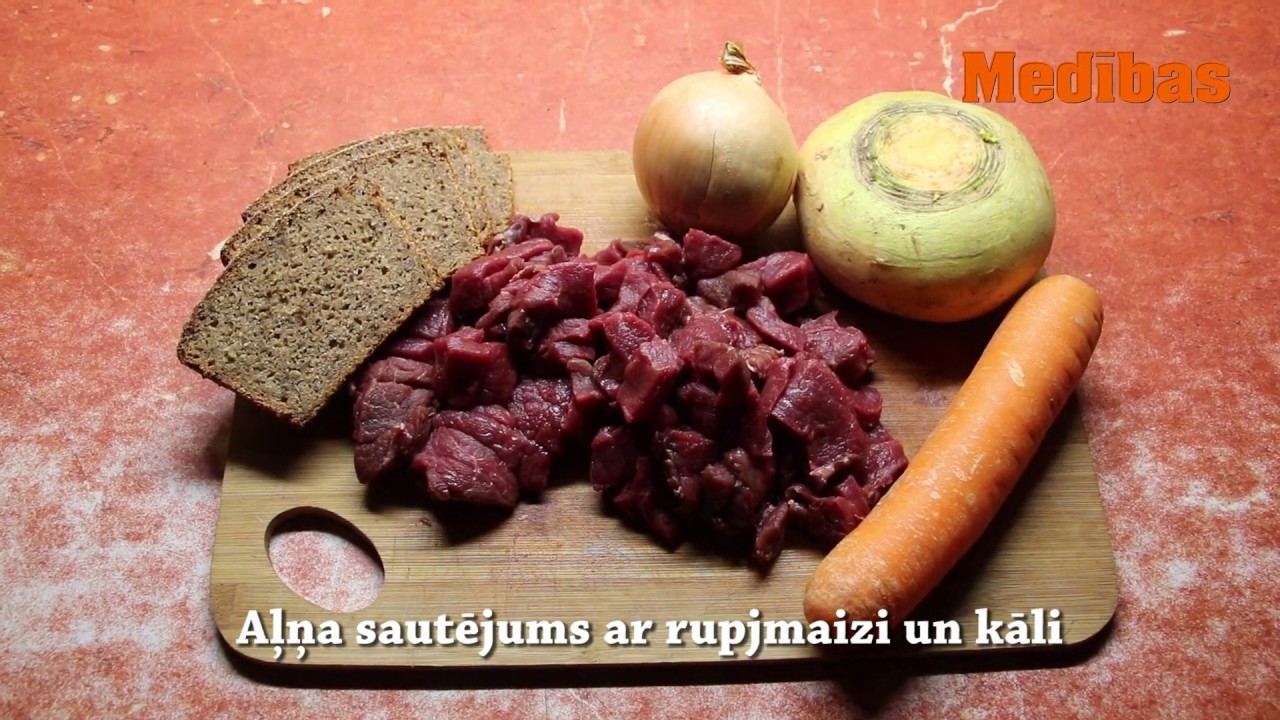 Aļņa sautējums - vienkārši un ātri