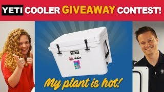 New GIVEAWAY, 2018 ❆ Win a YETI Tundra 45 cooler ❆ (and learn about keeping machinery cool!)