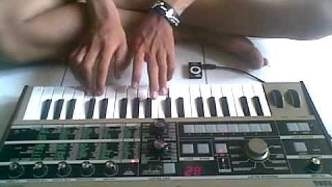 Angga Tidi Synth Cover (Pee Wee Gaskins - When Did Men Start Shaving Their Beards).mp4