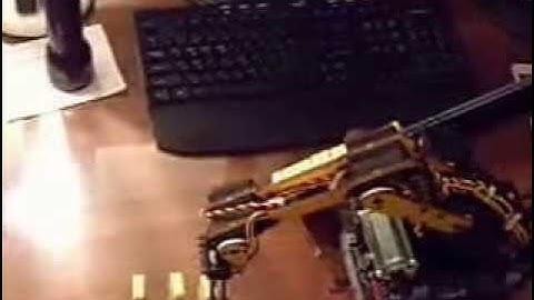 6 DOF aluminium clamp claw mount kit with servos and 32 road servos controller