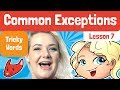 63 Tricky Words #7 | Common Exception Words | First Grade Sight Words