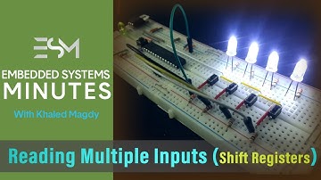 Reading Multiple Inputs (With Shift Register) | ESM