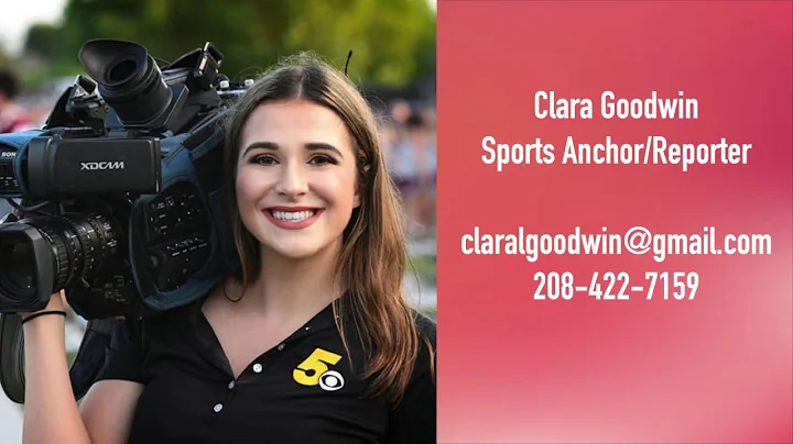 Clara Goodwin - Sports Anchor/Reporter Reel (April...