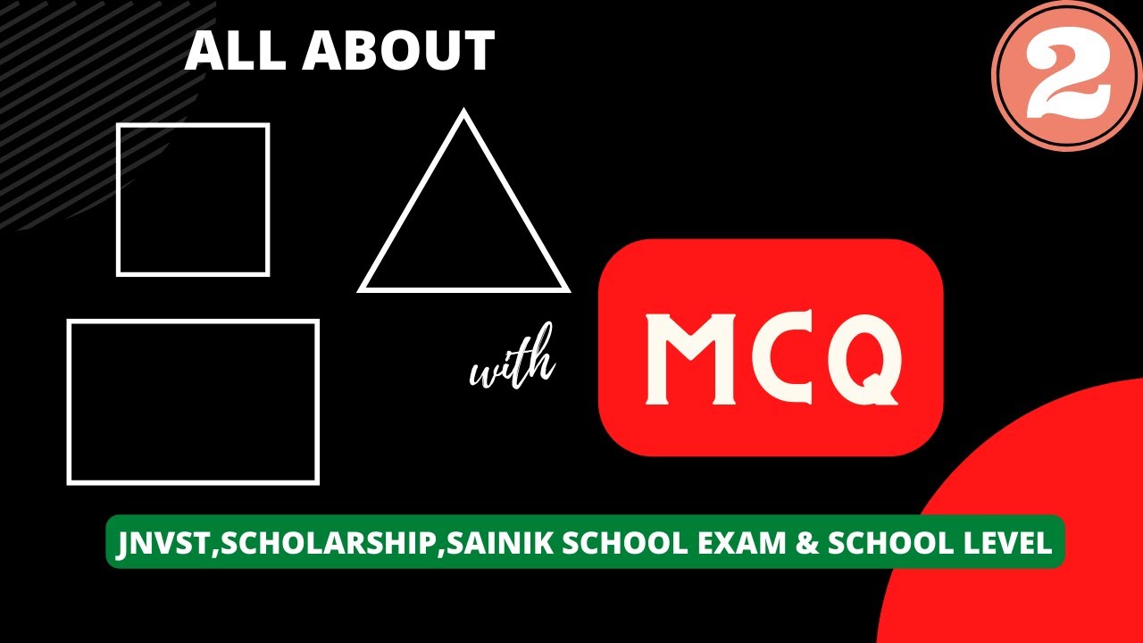 TRIANGLE RECTANGLE SQUARE MCQ TRIKON AYAT CHAURAS CHAUKON MCQ 1 YouTube