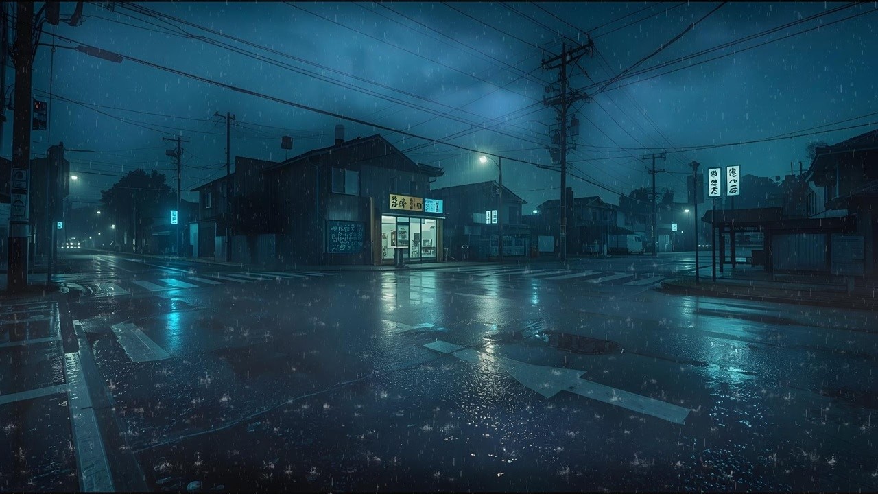 𝚃𝚘𝚔𝚢𝚘 𝙰𝚏𝚝𝚎𝚛 𝙼𝚒𝚍𝚗𝚒𝚐𝚑𝚝 🌙 𝙻𝚘𝚏𝚒 𝚁𝚊𝚒𝚗 𝚊𝚝 𝚃𝚘𝚔𝚢𝚘 𝙲𝚛𝚘𝚜𝚜𝚛𝚘𝚊𝚍𝚜 𝚏𝚘𝚛 𝚂𝚕𝚎𝚎𝚙 𝚊𝚗𝚍 𝚁𝚎𝚕𝚊𝚡𝚊𝚝𝚒𝚘𝚗