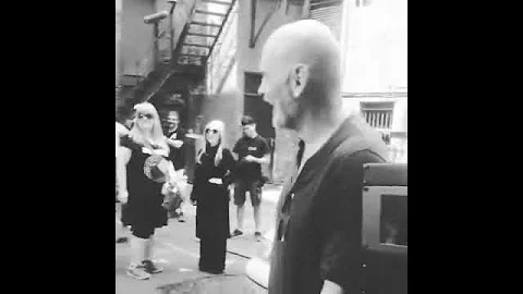 Jensen Ackles impersonating Mitch Pileggi