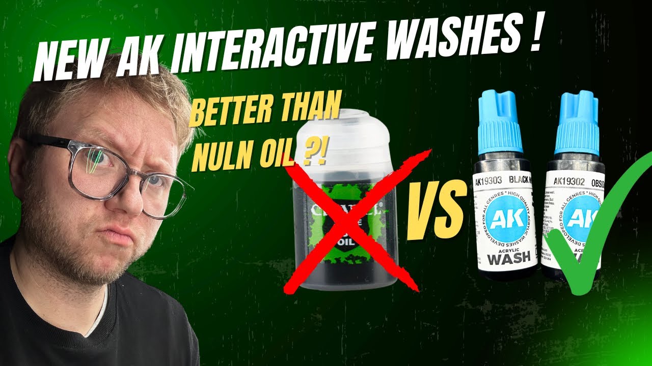 Are These the BEST Acrylic Washes? AK Interactive Full Wash Set Tested
