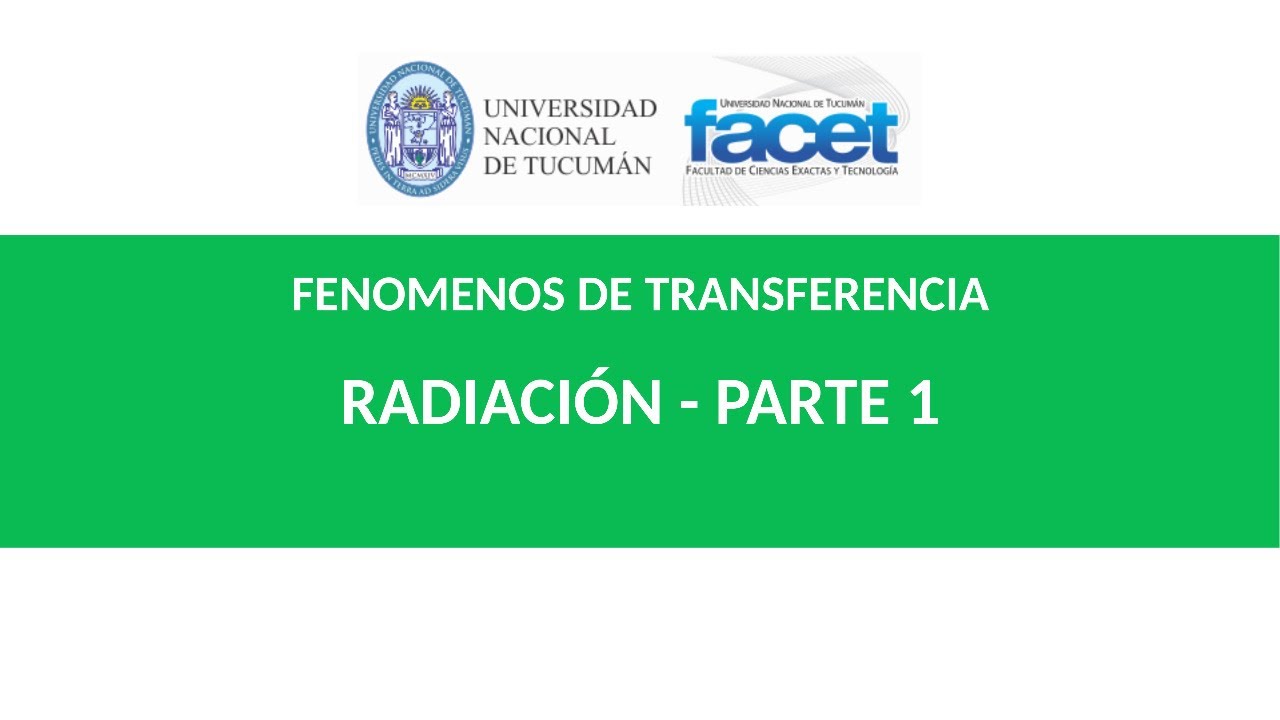 Clase 22 Radiación 1º Parte